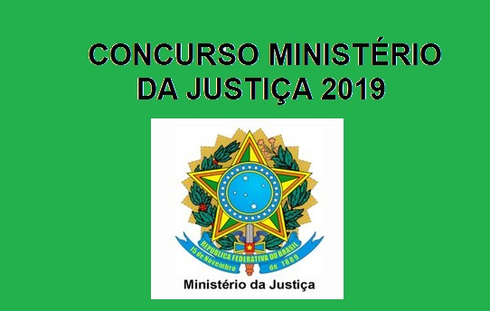 Concurso Ministério da Justiça 2022