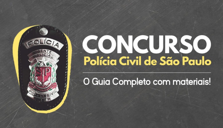 Concurso Polícia Civil SP 2019