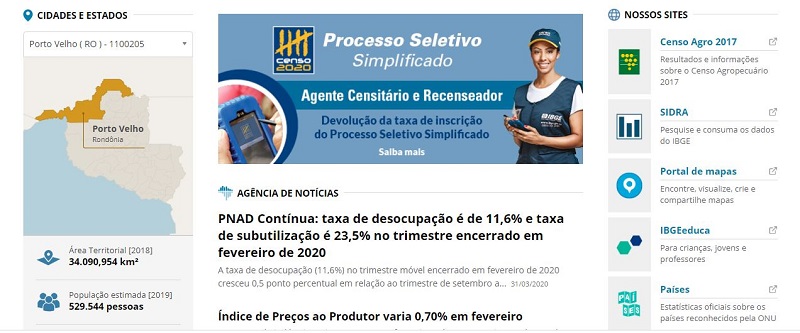 Inscrição Concurso IBGE 2022